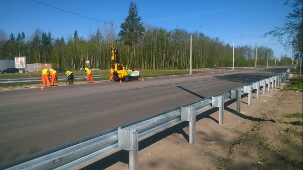 Поставка барьерного ограждения в г.Оса