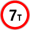 Знак 3.11. Ограничение массы