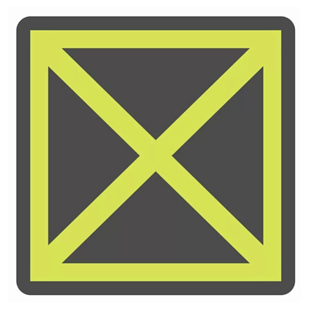 Знак 1.35. Участок перекрестка