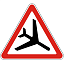 Знак 1.30. Низколетящие самолеты