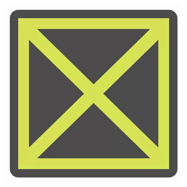 Знак 1.35. Участок перекрестка
